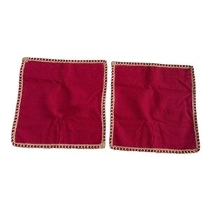 New NianEr Decorative Pillow Covers Accent Pillows Sham 2x Square Pillow Case